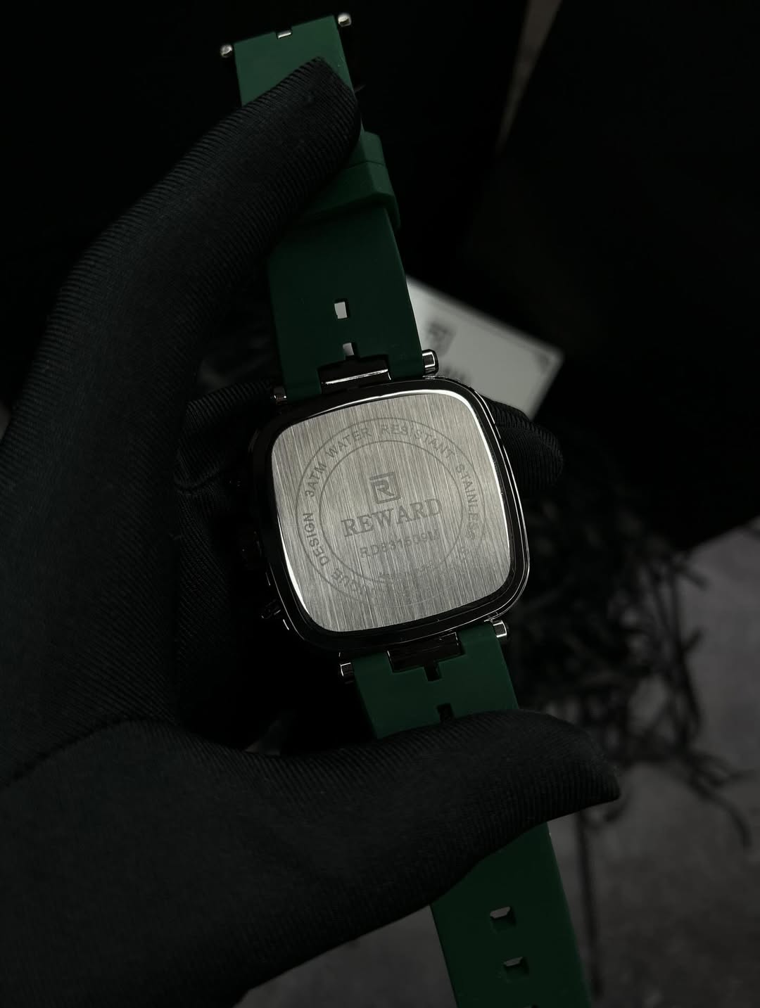 RELOJ MASCULINO DE LUJO REWARD VIP MONACO GREEN 44 MM CON CRONÓGRAFO ELEGANTE/ ORIGINAL